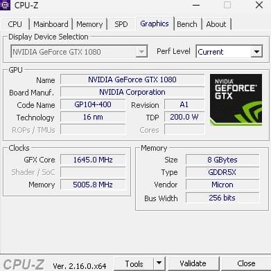 Vând GTX 1080 8gb vram