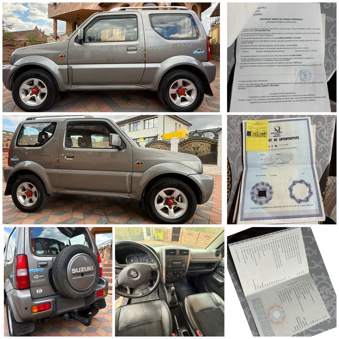 •Suzuki Jimni•1.3Benzina•4x4•2007•Impecabil•