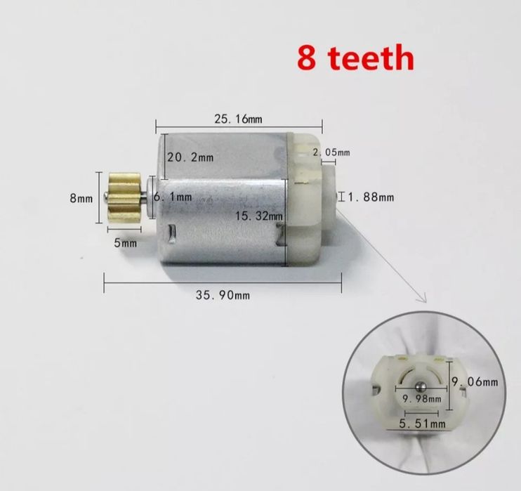 Set motorase inchidere centralizata actuator Renault