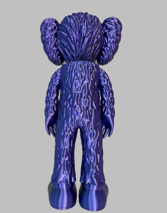 Figurină KAWS bff (replica Elmo),texturat, 30 cm