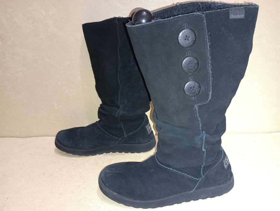 кожени ботуши Skechers N38 -25 лв