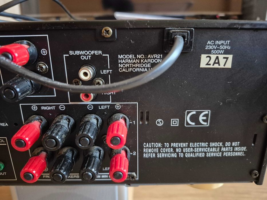 Harman kardon AVR 21 +Heco