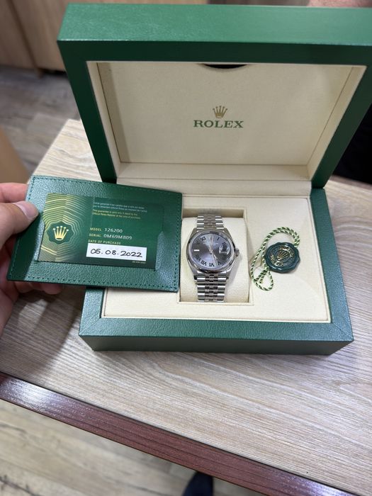 Rolex Wimbledon DateJust 36 ml