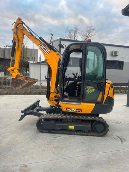 Miniexcavator jcb 8026 Cts ,2,9 T ,2018