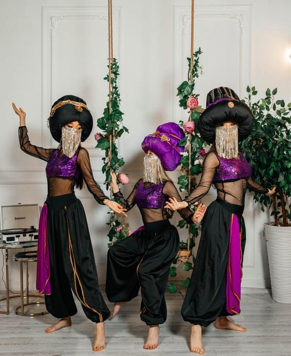 Танцевальные костюмы, трио, крылья