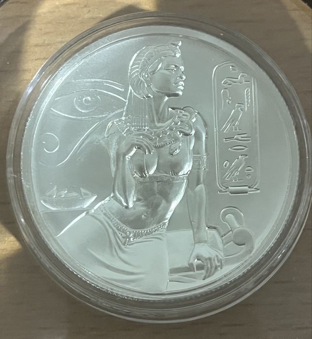 Раунд Клеопатра Серебро 2 унции