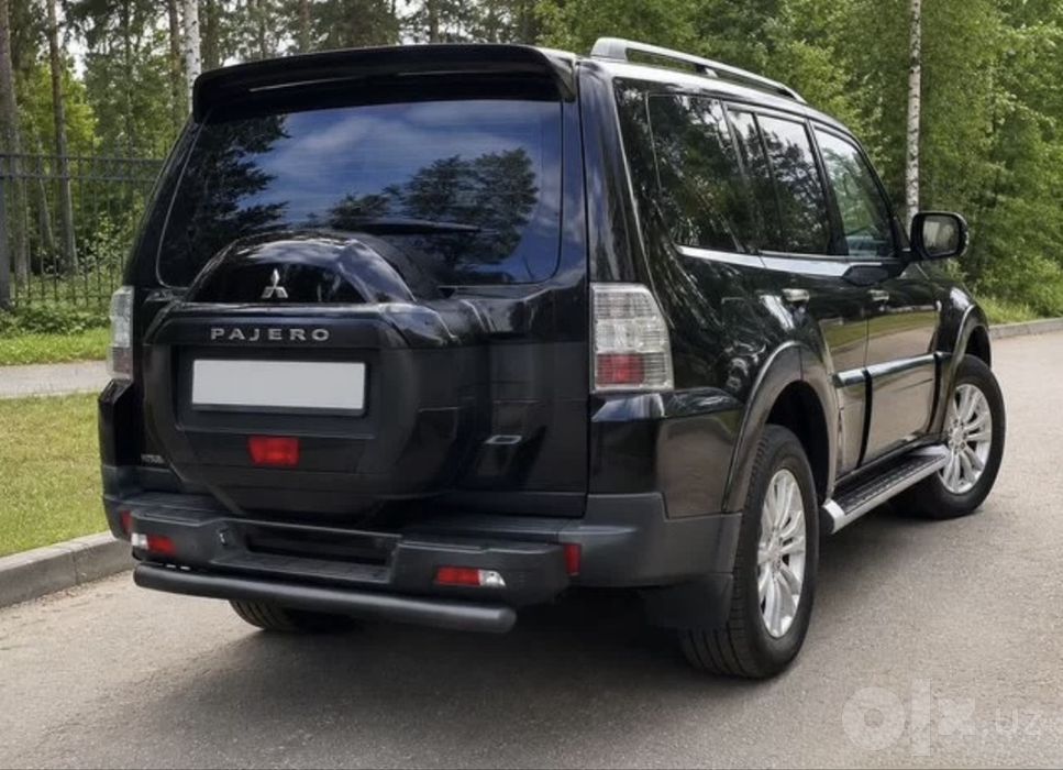Защита бампера Mitsubishi l200 Pajero Sport