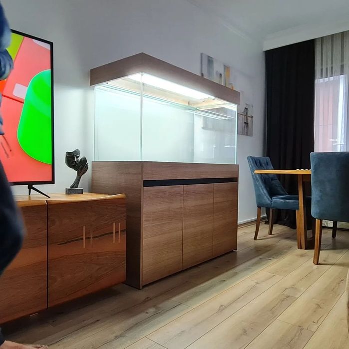 Делаем аквариум с тумбое на заказ