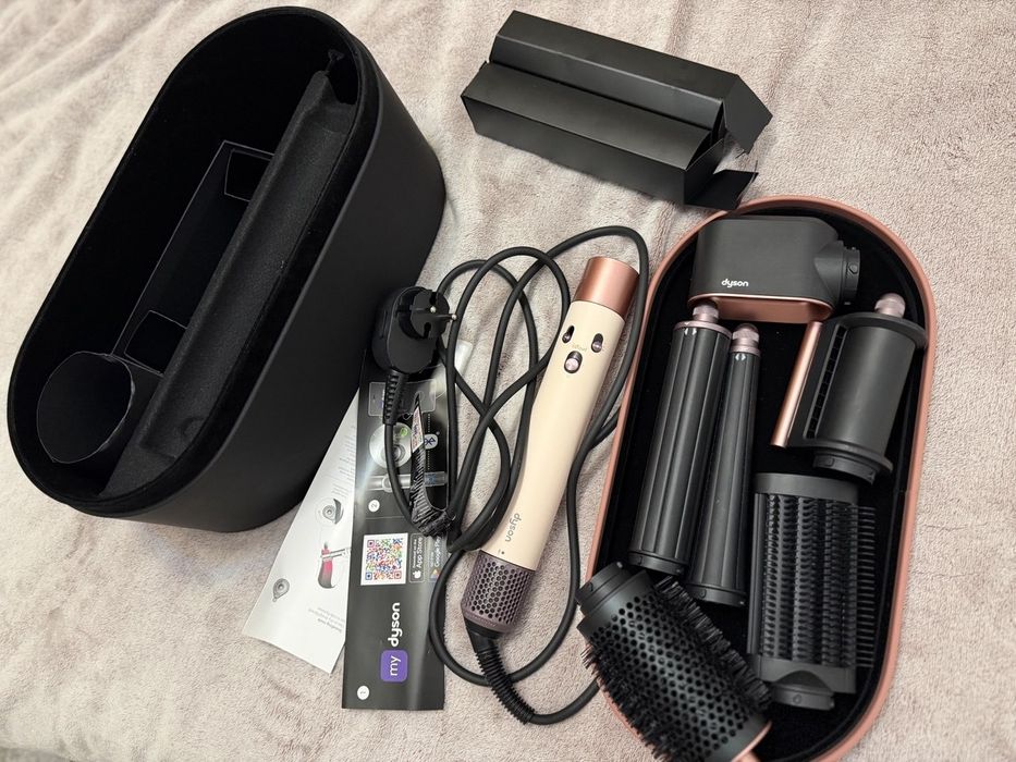 Dyson Airwrap i.d. HS08 Straight+Wavy Ceramic Pink – Garanție 1 an+ dovadă achiziție, Ca Nou