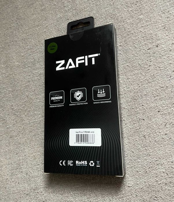 Husă Zafit verde pentru iPhone 11 Pro Max, protecție premium