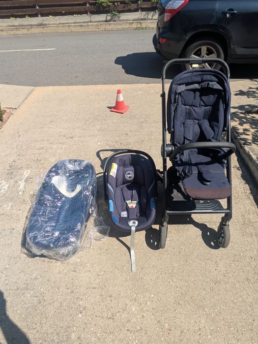 Carucior Cybex, Balios S Lux 3 in 1 TPE, cu scoica auto