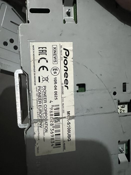 Автомагнитола пионер