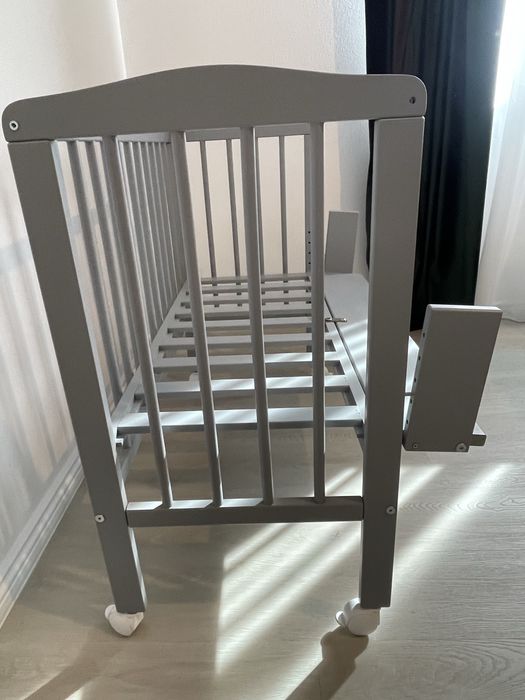Patut copii Waldin 90x55 gri