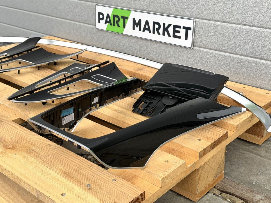 Комплект лайсни Черен Пиано лак AUDI A6 C7 4G ДЕСЕН ВОЛАН