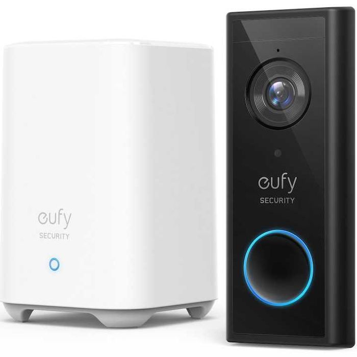 Set sonerie video eufy Doorbel,Wireless, 2K HD,detectie miscare