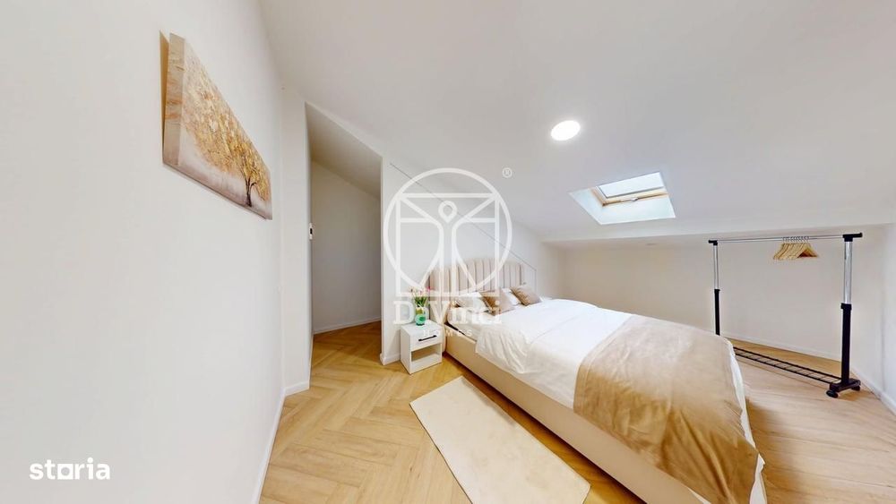 Penthouse 5 camere, intabulat, mobilat complet (38L-Mo-ap.9)