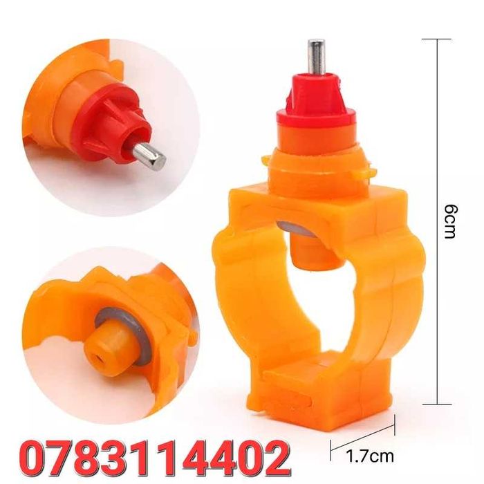 Adapatori cu tavita pt apa detasabila pt gaini pui rate curci - 32G