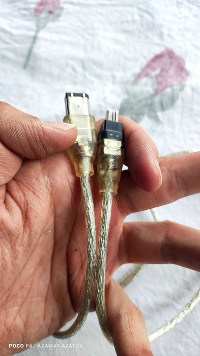 Кабель FireWire IEEE 1394 (6-pin на 4-pin)
