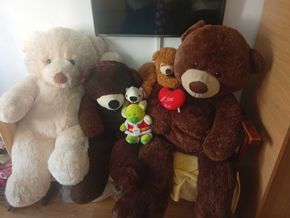 Familie de urși pufoși ( lot)