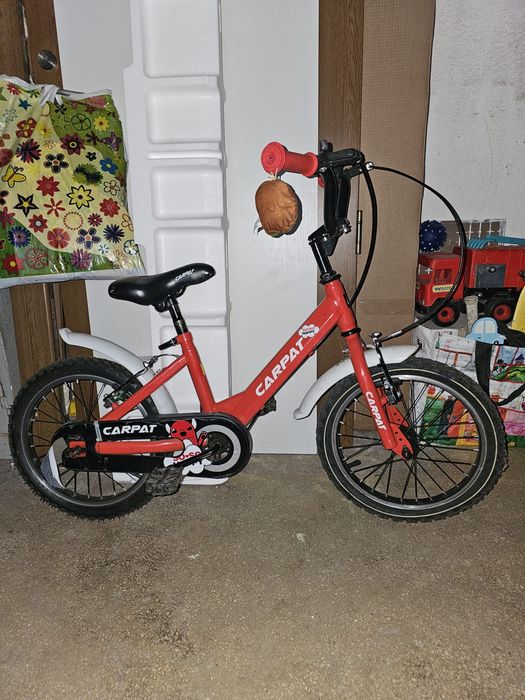 Vând bicicleta + trotineta copii