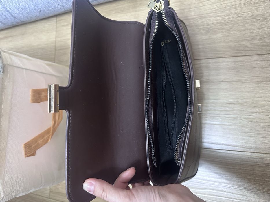 Сумка коричневая hermes