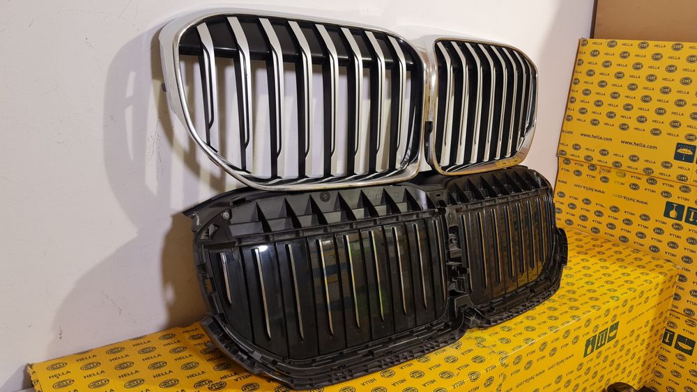 Grila activa hota clapete deflector aer trager  BMW 7 G11 G12 facelift