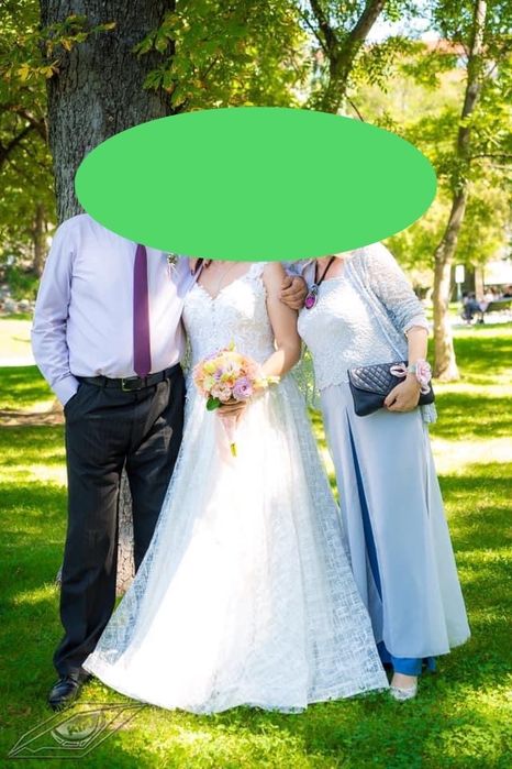 Булчинска рокля шита по поръчка