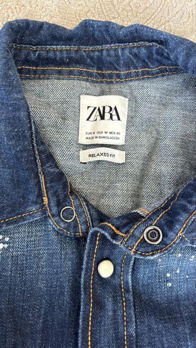 Мъжка дънкова риза ZARA