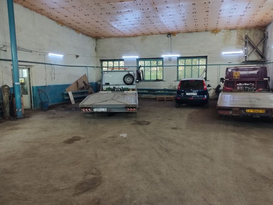 Теплый бокс для зимней стоянки.