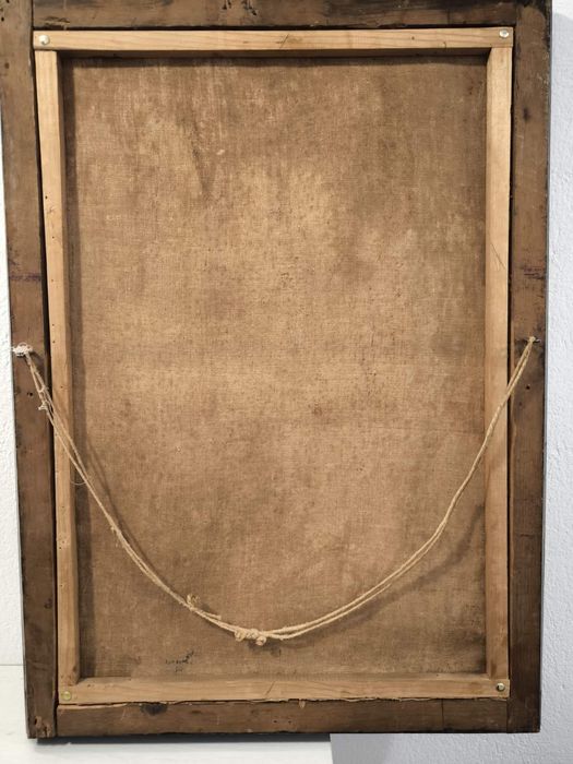 Стара религиозна картина – Богородица с Младенеца 19 век