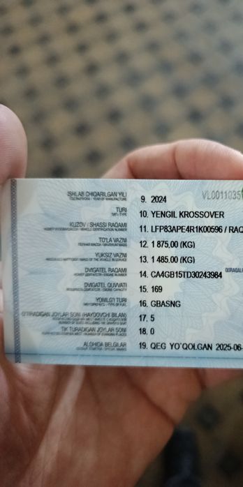 Bestune T55 rangi qora