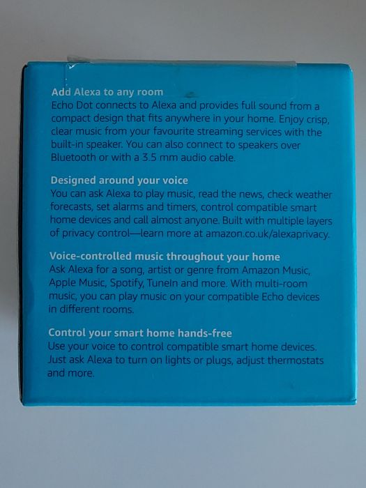 Amazon Echo Dot - Алекса Говорител