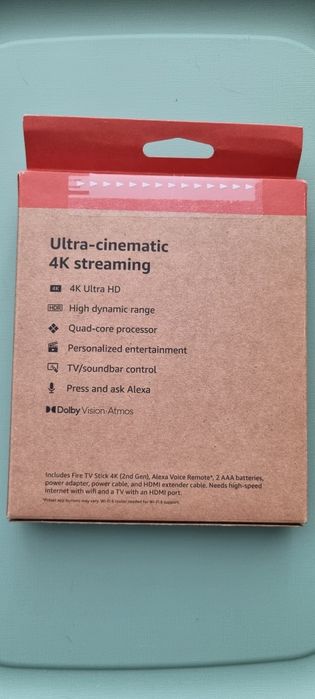 Amazon fire tv stick 4K