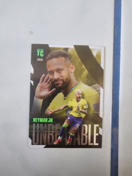 Cartonas fotbal, Neymar - Panini Top Class 2022 World Cup Unbeatable .
