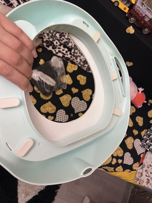 Capac wc pt copii folodit doar de proba