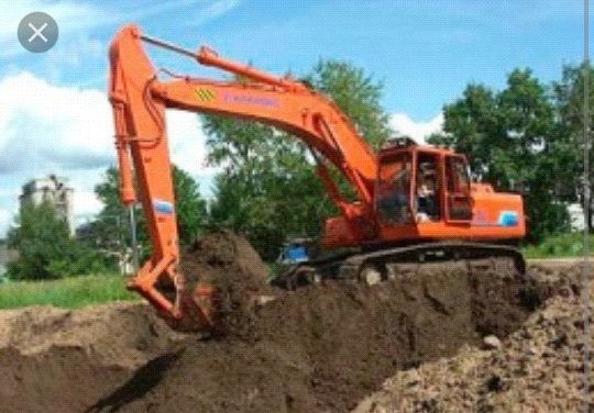 Услуга Экскаватора и Пагрузчика