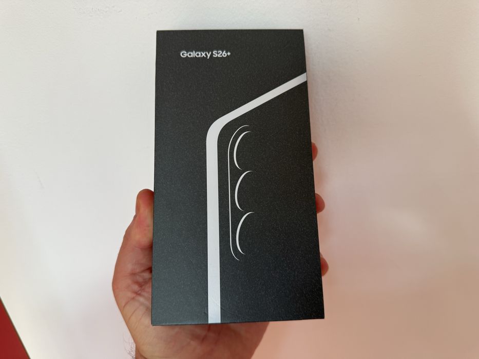Samsung Galaxy S26 Plus, 256 gb, 12 gb ram, 5G, Black, nou la cutie