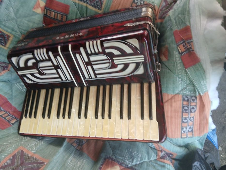 Am un acordeon de vanzare hohner 120 de basii mai multe detalii tel