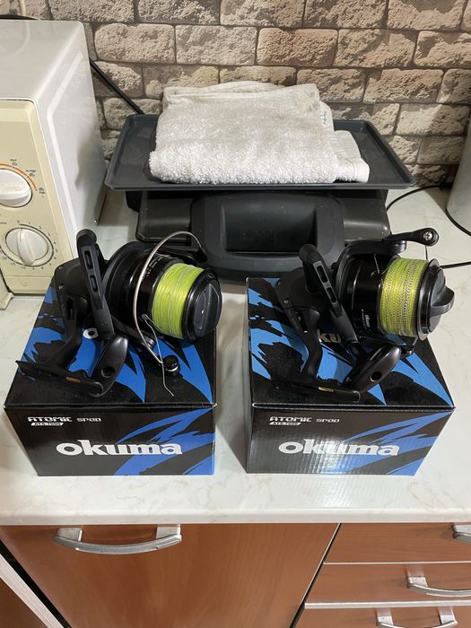 2 buc mulinete okuma atomic spod 7000