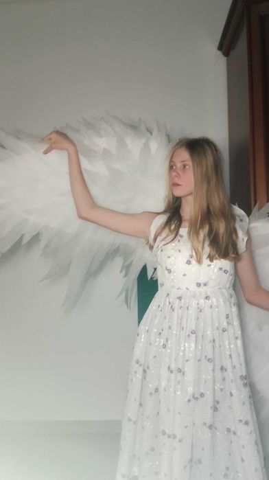 Крылья ангела белые