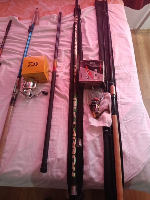 Карбонови спининги/въдици макари