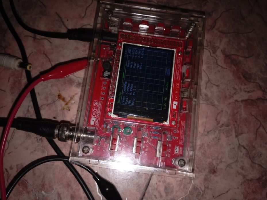 Осциллограф DSO138 в корпусе