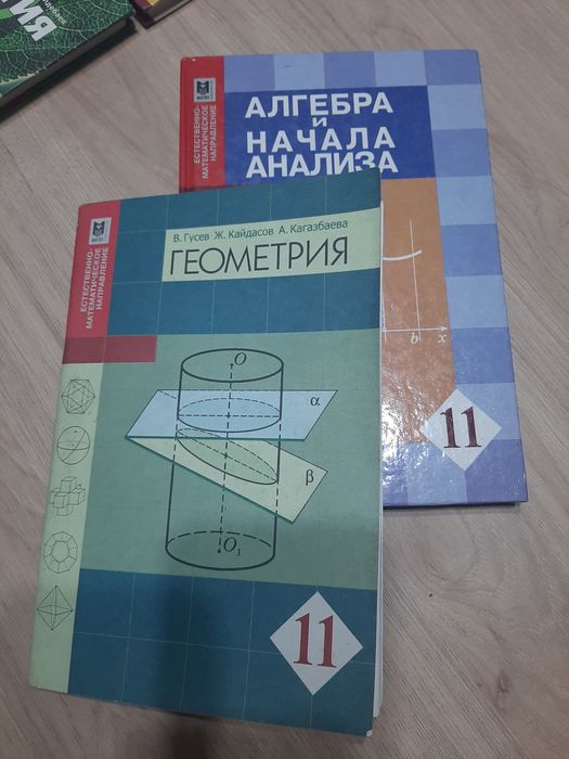 Учебники по алгебре и геометрии