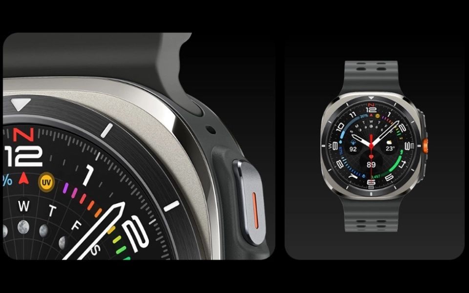 Galaxy watch Ultra 2025 silver  100% orginal