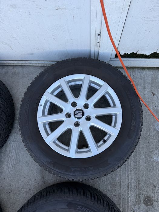 Jante Aluminiu Seat Ateca Anvelope Iarna  215 60 16
