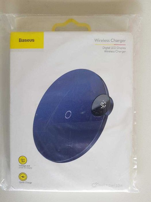 Incarcator universal wireless Baseus, incarcare rapida Qi. Nou!
