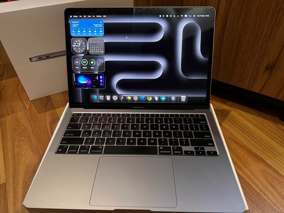 MacBook Air M1 8/256 • Идеал • 94% АКБ