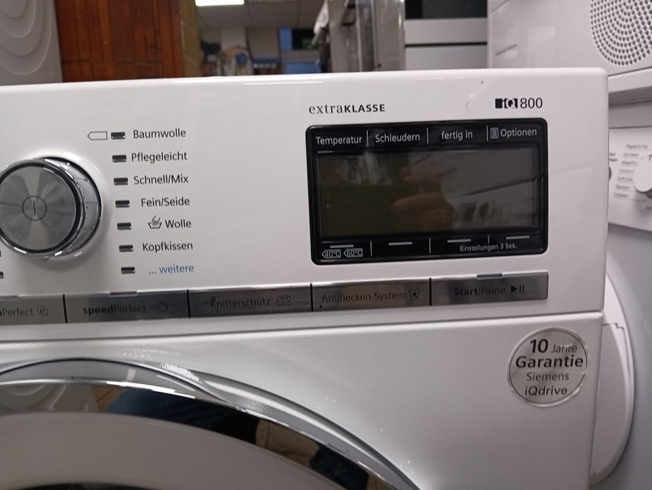 Като нова пералня Сименс Siemens IQ 800  А+++ 8кг 2 години гаранция!
