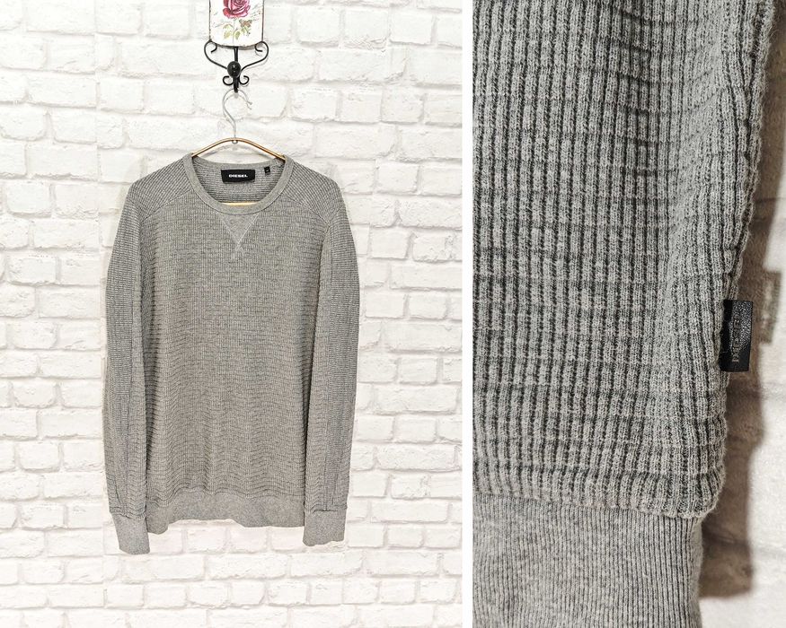 DIESEL Оригинална мъжка фланелка сива блуза размер М