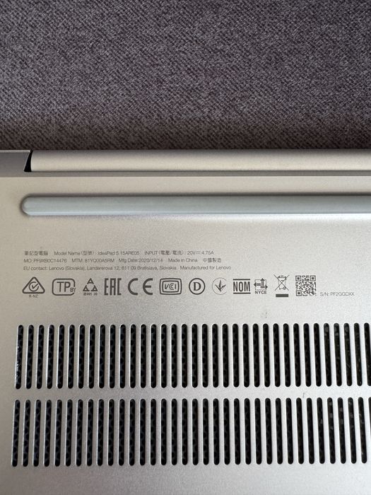 Laptop Lenovo IdeaPad 5 15.6” AMD Ryzen 7 4.10Ghz 16GB RAM 512GB SSD